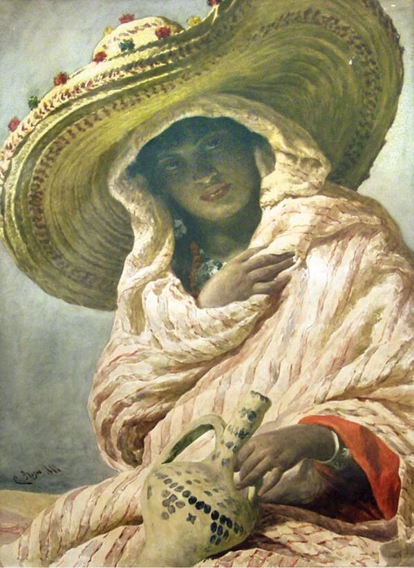 Una giovane marocchina, 1881